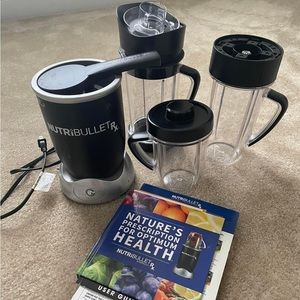 NutriBullet RX with Book & Multiple Attachments